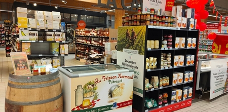 Le Frisson Normand présent chez SUPER U